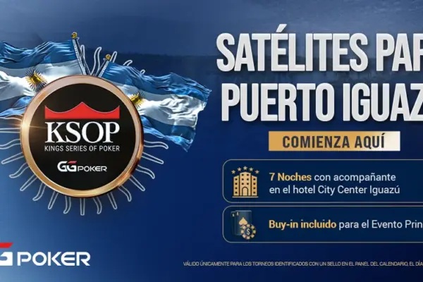 GGPoker inicia los satélites para el KSOP Puerto Iguazú 2026