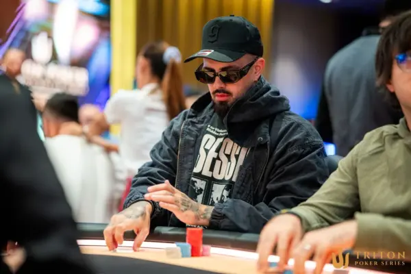 Papo MC no se rinde en Montenegro: quedó afuera en el debut pero pasó líder en el segundo evento - CodigoPoker