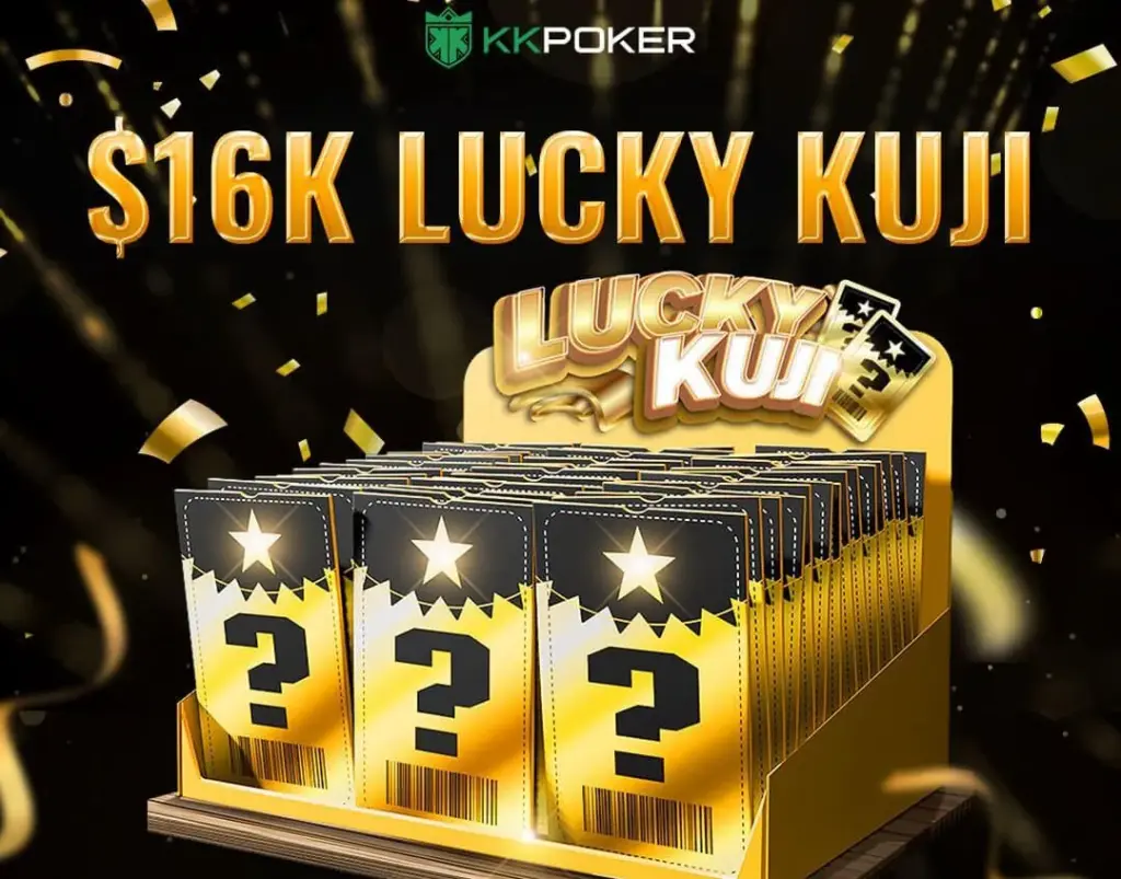 Lucky Kuji regresa a KKPoker con un premio mayor de US$100 cada día