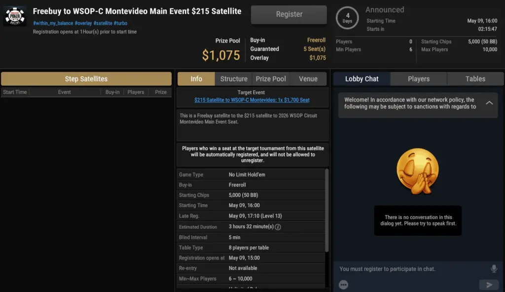Freeroll En Ggpoker