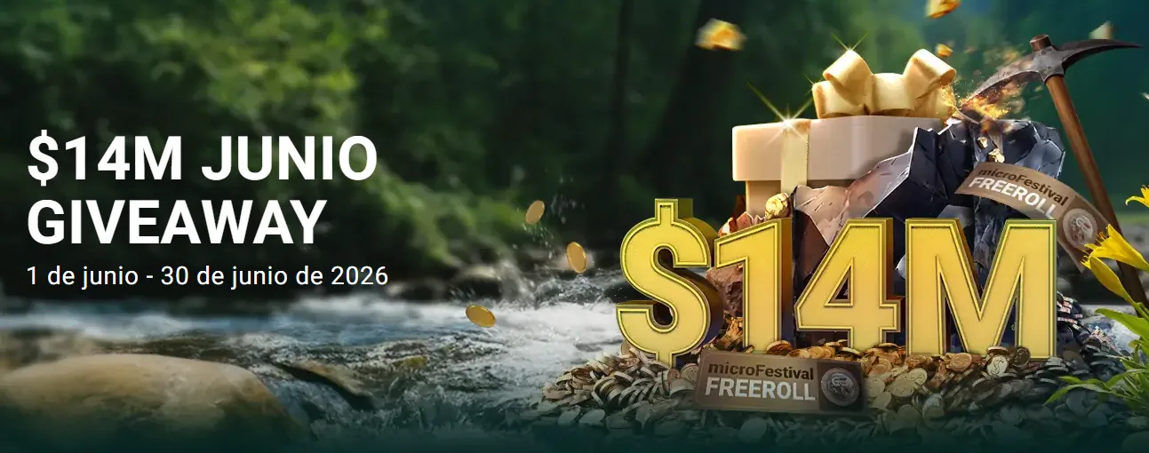 Junio en GGPoker: Micro Festival de freerolls y US$14M GTD