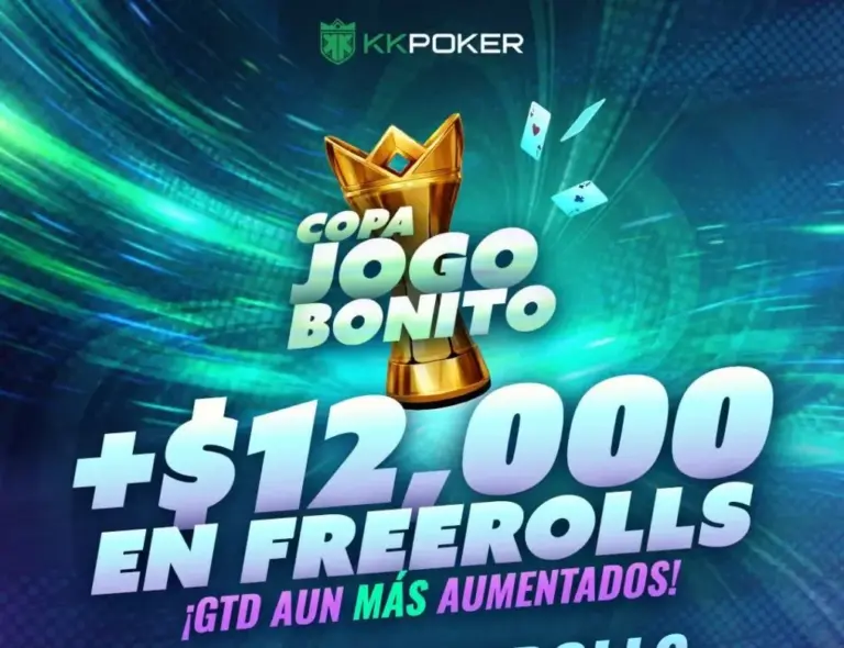 Juega al poker en equipo y gana una camiseta mundialista en la Copa Jogo Bonito