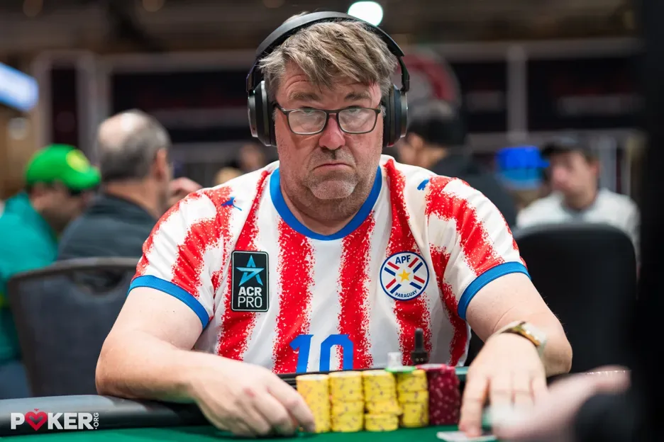 Con la camiseta de Paraguay, Chris Moneymaker debuta como vlogger en la WSOP - CodigoPoker