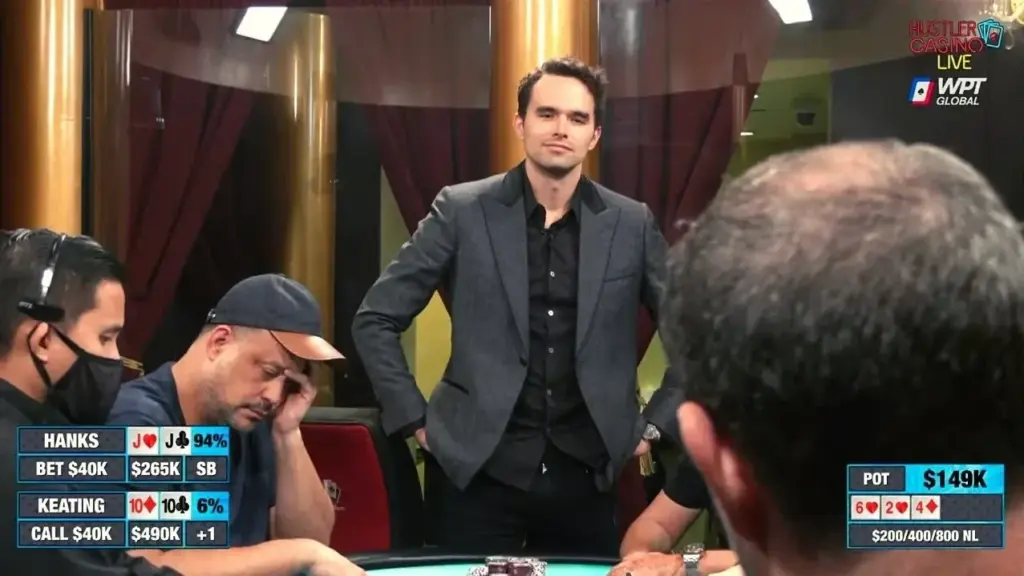 Alan Keating Hustler Casino Live Cash Game 1