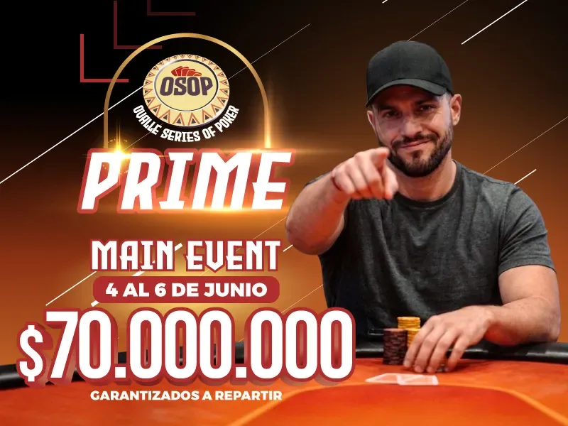 Hoy comienza el Main Event del OSOP Prime y CodigoPoker cubre la acción - CodigoPoker