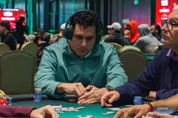 Eloy Castro y Joel Treviño al Día 2 del Evento #13 en la WSOP - CodigoPoker