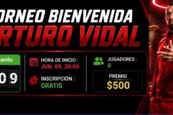 Freeroll Arturo Vidal en GGPoker: aquí la contraseña
