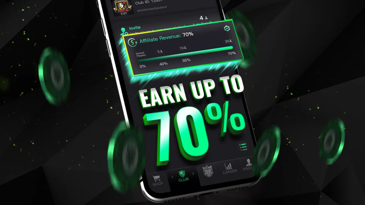 Referidos de KKPoker: Hasta 70% de rakeback en su programa