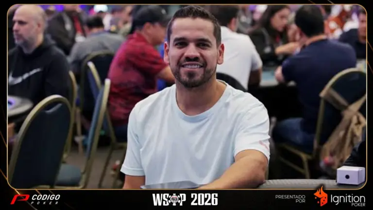 Alex Manzano está entre los finalistas del Evento #87 de la WSOP - CodigoPoker