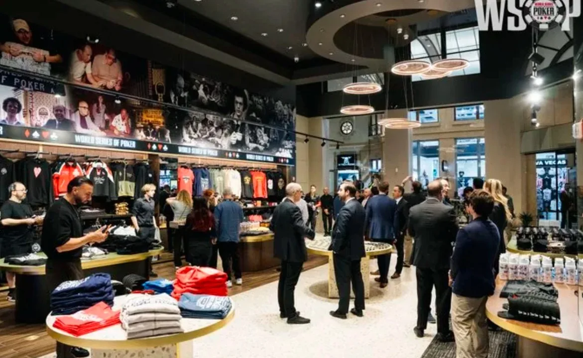 La WSOP abrió su primera tienda permanente en Las Vegas: un nuevo templo para los fanáticos del poker -