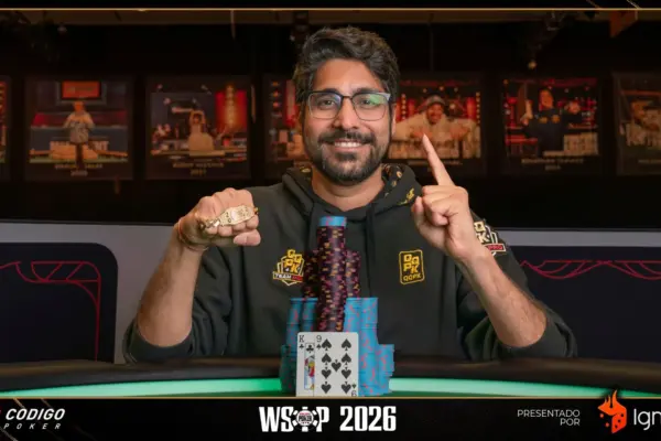 Nishant Sharma se quedó con el Evento #98 de la WSOP - CodigoPoker