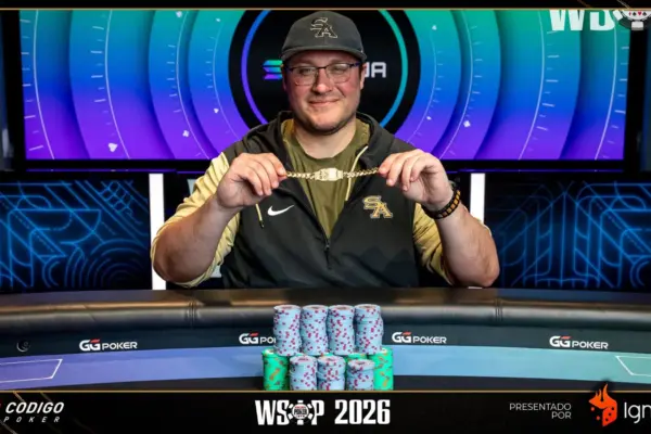 Sterling Lopez superó a Jeese Lonis para quedarse con el Evento #92 de la WSOP - CodigoPoker