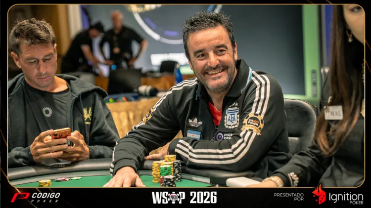 WSOP: Gaspar Fernández lidera a los latinos en el Día 2 del The Closer - CodigoPoker