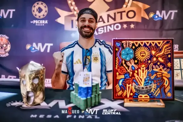 Rodrigo Zouvi claimed victory in the Vallarta Main - CodigoPoker