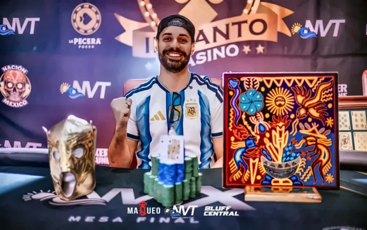 Rodrigo Zouvi claimed victory in the Vallarta Main - CodigoPoker