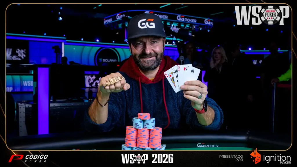 Daniel Negreanu Wsop 2026 Octavo Brazalete 100K Plo