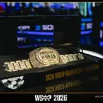 WSOP 2026: cuándo se define el ranking al Jugador del Año