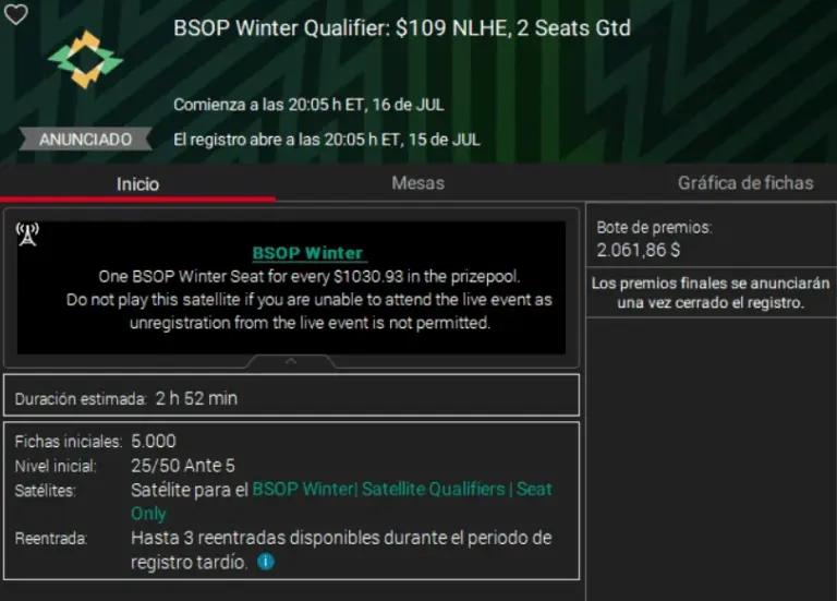 Qualifiers En Pokerstars