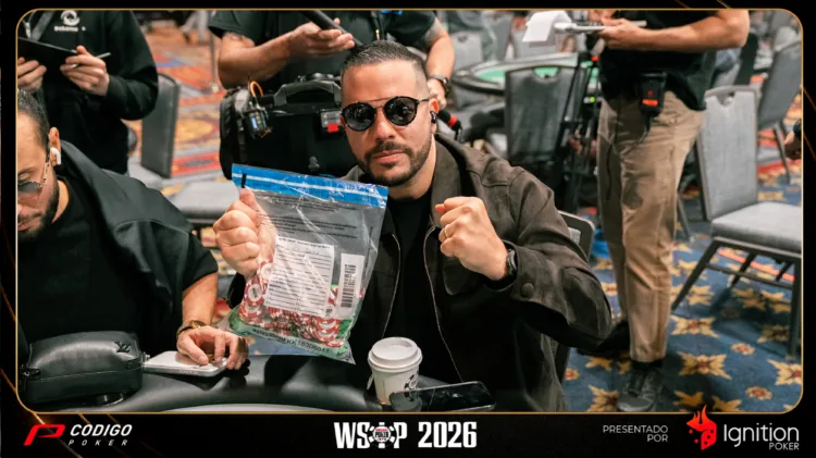 Farid Jattin lidera la esperanza latina en el WSOP Main Event tras un intenso Día 4 - CodigoPoker