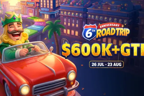 KKPoker celebra sus 6° Aniversario con US$600K en premios