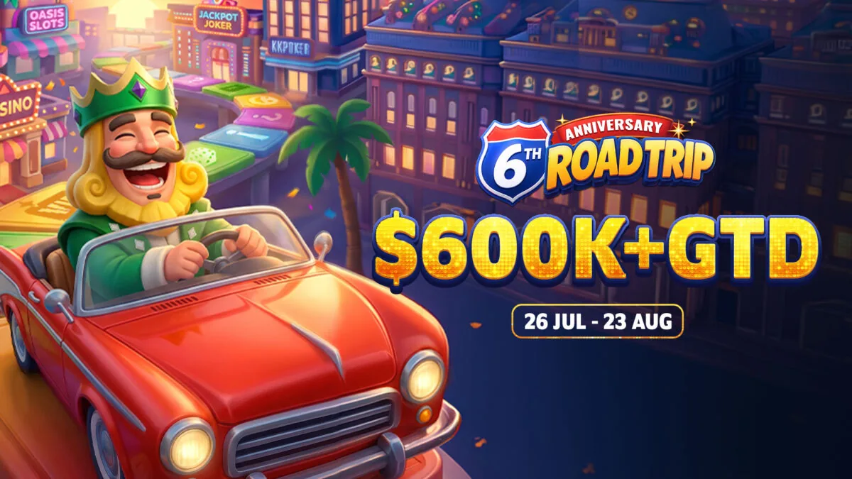 KKPoker cumple 6 años con el primer freeroll de $1,000