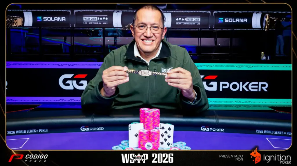 Ciro Gonzalez Ev 65 1.500 Freezout Wsop 2026