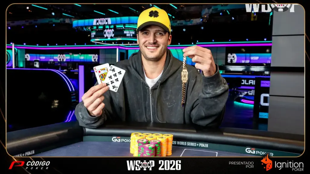 Ori Hasson se quedó con el evento The Closer de la WSOP