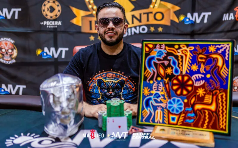 Jesús Fonseca put on the last mask of the NVT - CodigoPoker