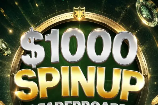 Juega 10 Spin Up y consigue premio garantizado en KKPoker