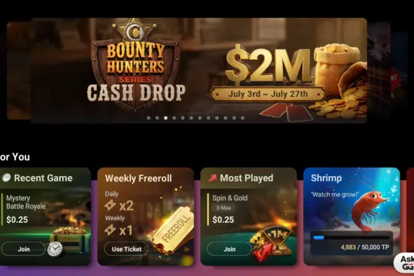 Las Bounty Hunters Series terminan el 26 d ejulio en GGPoker