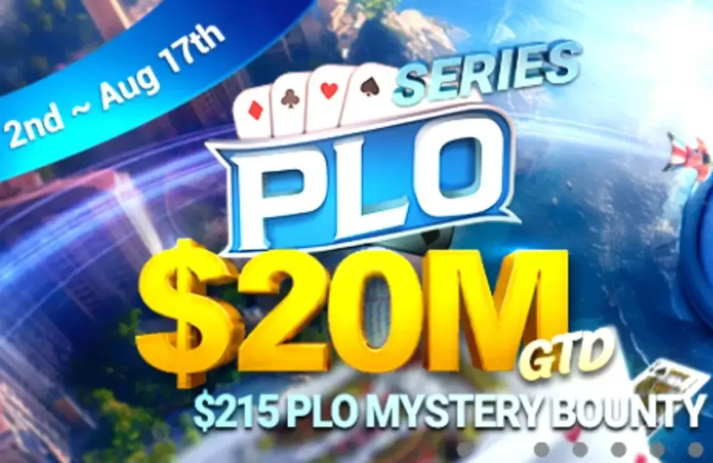 Regresan las Series PLO a GGPoker con US$20.000.000 en premios