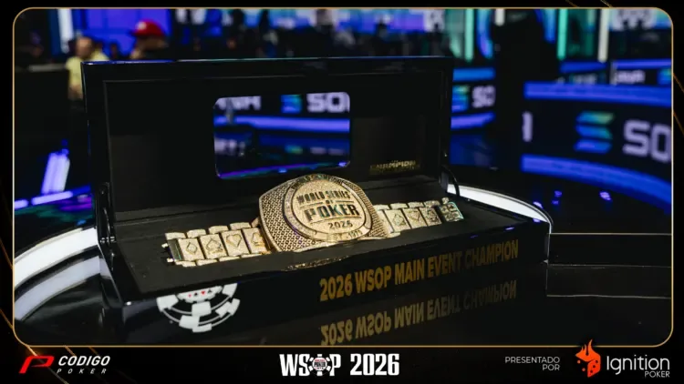 Wsop 2026 Main Event Brazalete