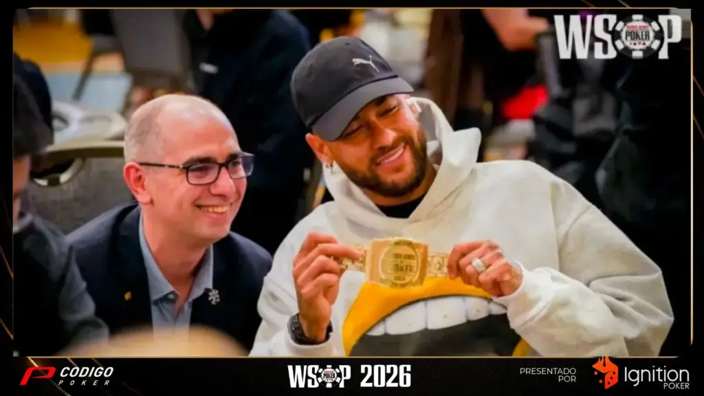 Neymar, de una eliminación mundial a otra: cayó con Brasil y también en la WSOP