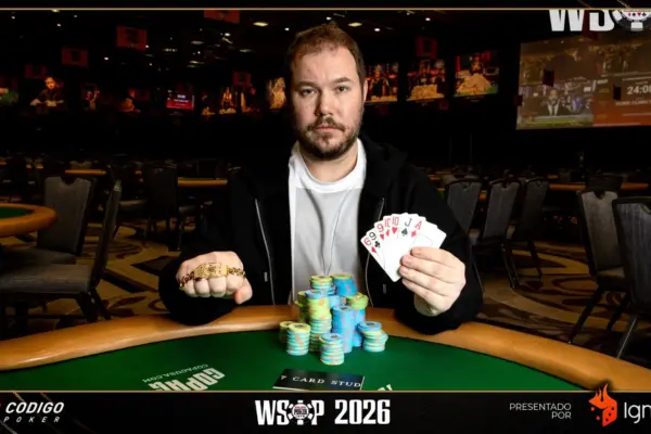 Alexander Kostritsyn ganó su primer brazalete de WSOP en el High Roller H.O.R.S.E. - CodigoPoker