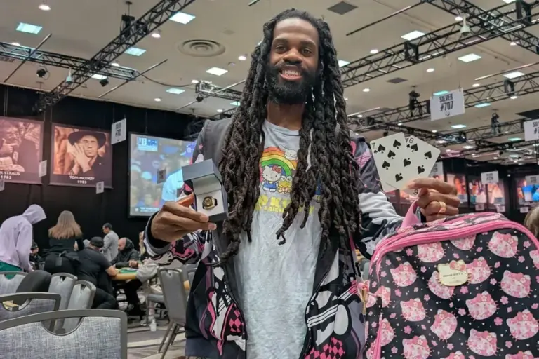 Las Vegas no duerme: Justin Arnwine ganó su primer anillo de WSOP Circuit en Nevada