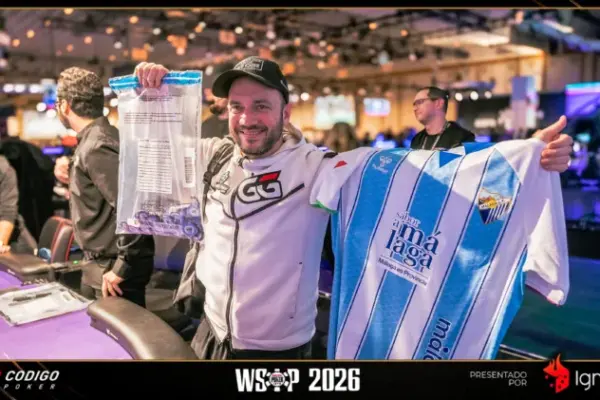 Antonio Galiana se metió entre los mejores 21 jugadores del WSOP Main Event - CodigoPoker