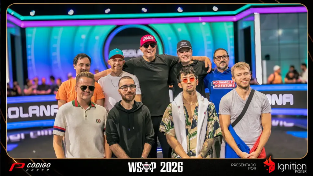 ¡Se acabó la espera! Estos son los 9 finalistas del Main Event de la WSOP 2026