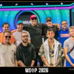 ¡Se acabó la espera! Estos son los 9 finalistas del Main Event de la WSOP 2026 - CodigoPoker