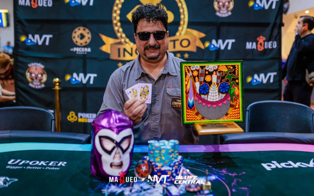 Uri Herszenborn se puso la primera máscara del NVT - CodigoPoker