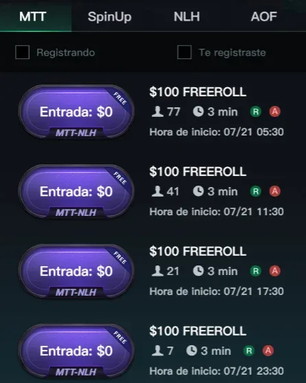 Poker Gratis Freerolls En Kkpoker