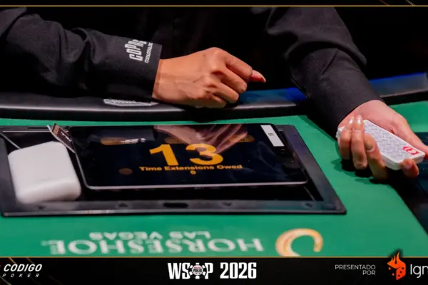 Shot clock sorpresa: la regla de la WSOP que no cayó bien entre los jugadores - CodigoPoker