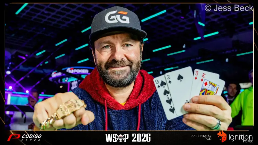 Daniel Negreanu 8 Brazalete Wsop