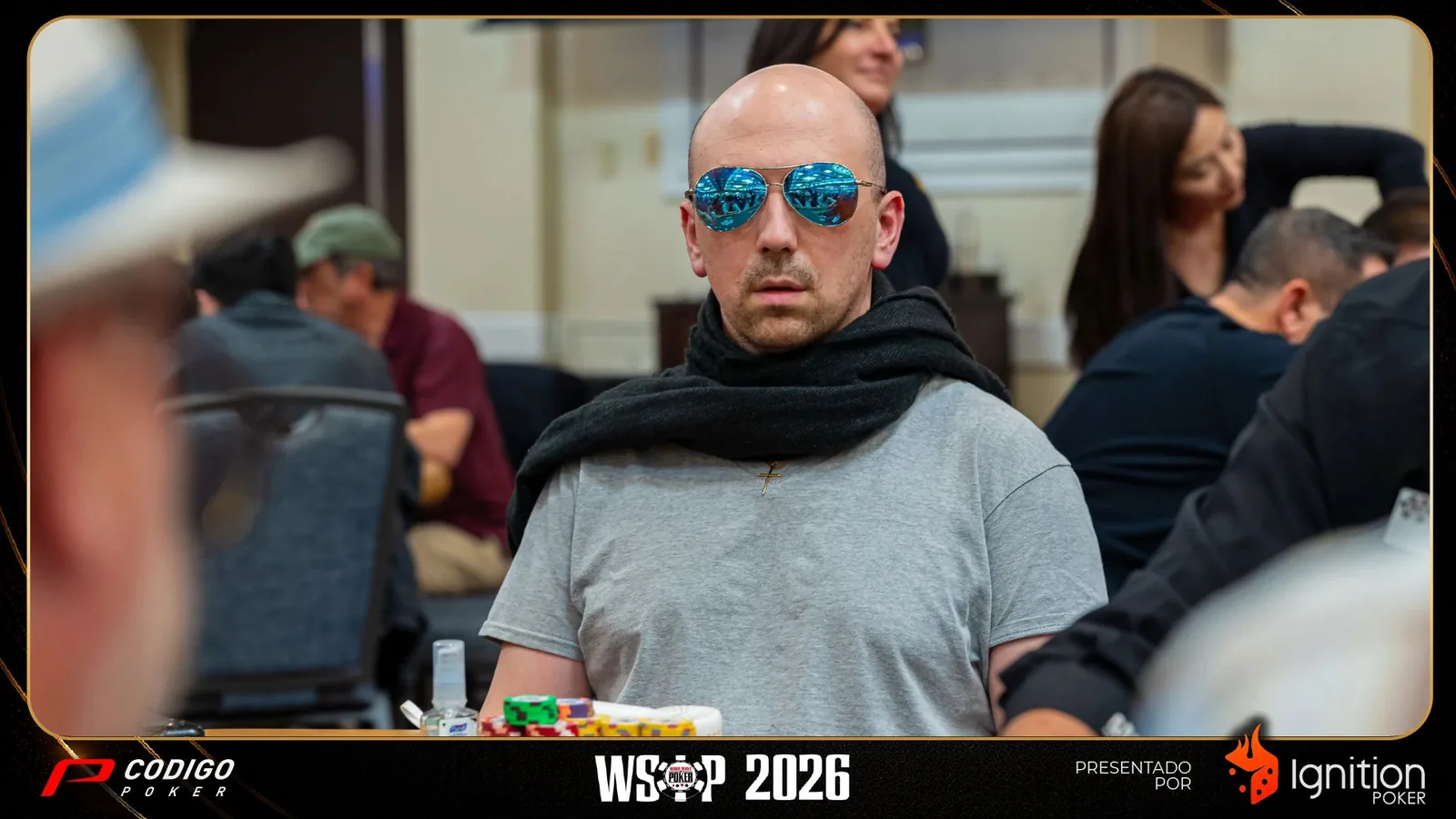 Nick Yunis se despidió de la WSOP 2026 con una mesa final en el Evento #100 - CodigoPoker