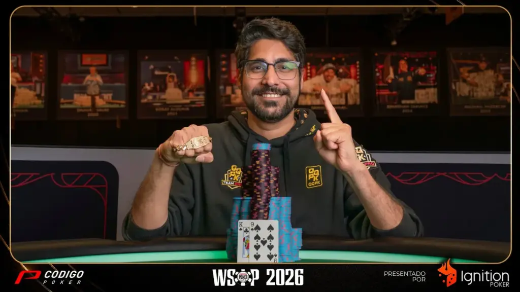 Nishant Sharma se quedó con el Evento #98 de la WSOP