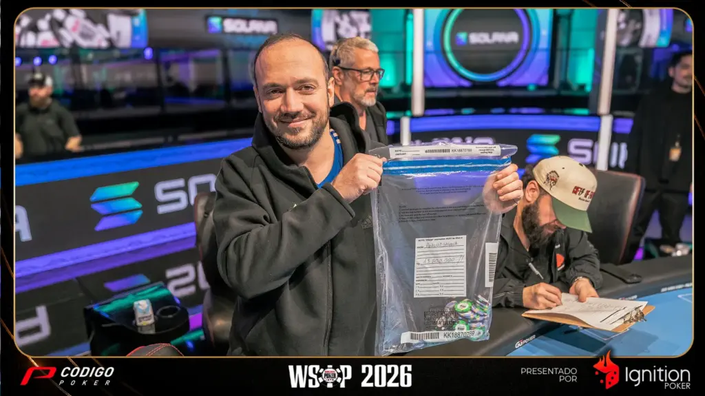 Sin latinos, Antonio Galiana es el último hispano en el WSOP Main Event