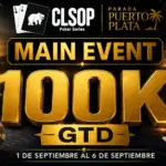 The US$100K GTD Main Event will be the main highlight of CLSOP Puerto Plata 2026 - CodigoPoker