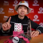 The champion who won the least money, but drew an ace and took the trophy - CodigoPoker