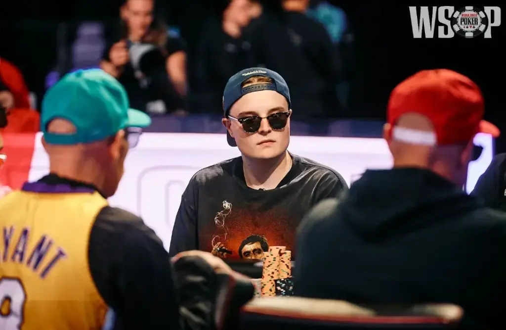 Lucas Jumalon, listo para defender su liderazgo en el Día 2 del Main Event de la WSOP: «Cada mano que seguís vivo es algo bueno»