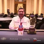Luiz Claudio Santos won the High Roller of the Codere Poker Series in August - CodigoPoker