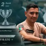 Jacobo Montoya firmó un subcampeonato en el online por US$20.000 - CodigoPoker